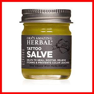 Ora’s Tattoo Salve Herbal No Aloe Dye Paraben Balm