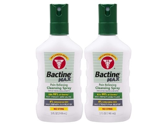 Bactine Max Pain Relieving Cleansing Spray