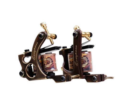 Dragonhawk 2pcs Brass Coils Tattoo Machine