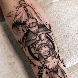evolution naruto tattoos