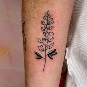 bluebonnet tattoo minimal (sketch)